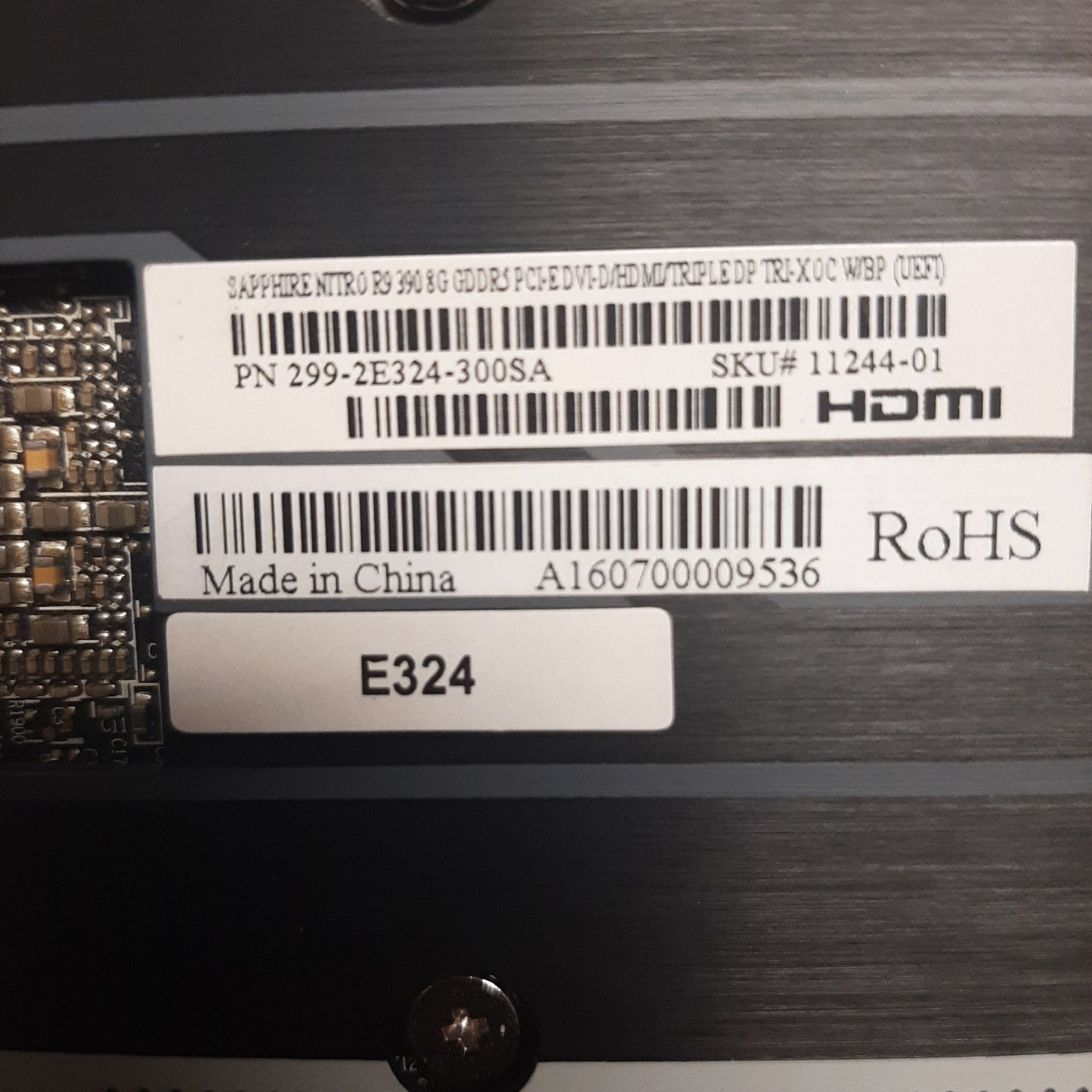 R9 390 8gb sapphire nitro