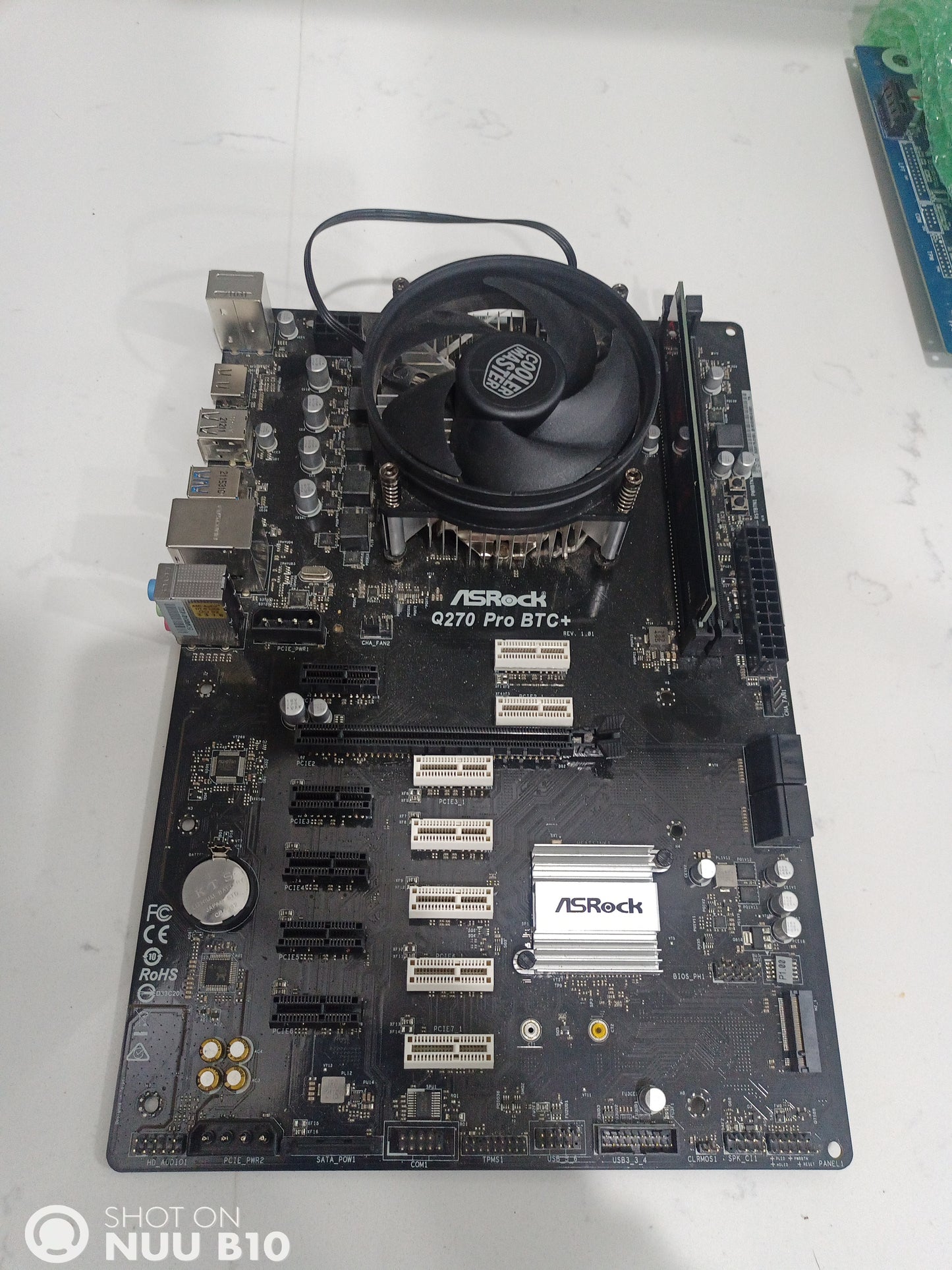 Q270 pro btc+ mining motherboard combo CPU ram