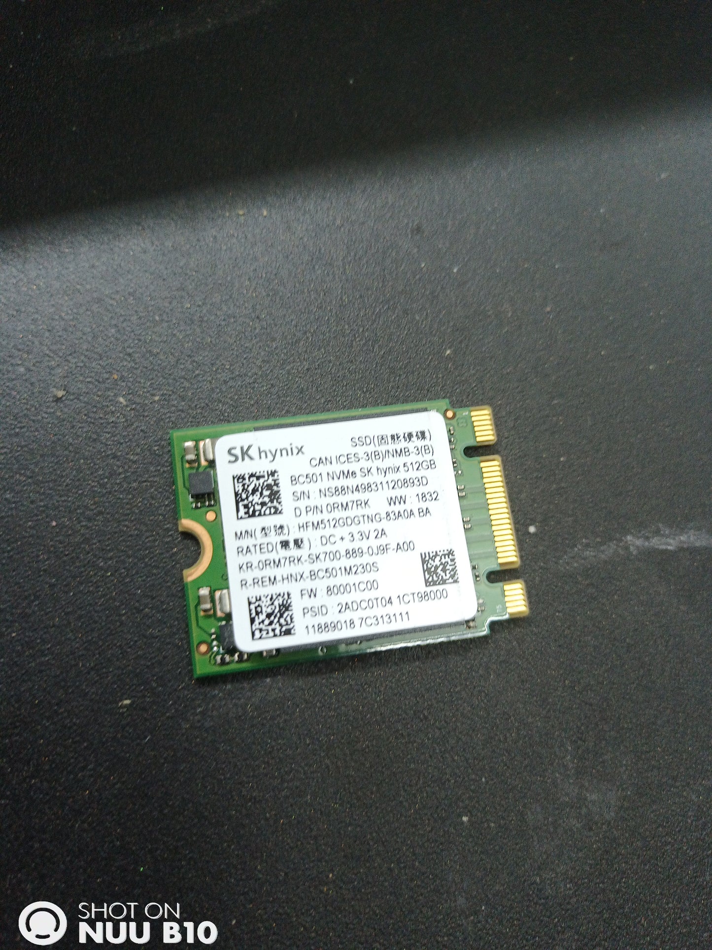 512gb ssd m.2 size 2230