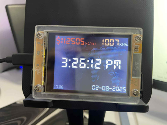 Large Nerd Miner 1+ Mega Hash
